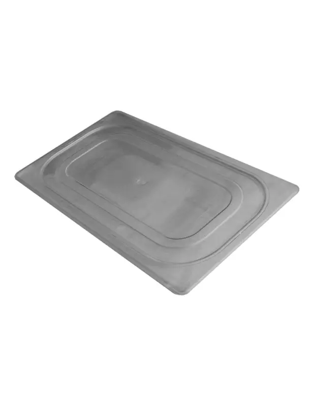 Certifié COUVERCLE COPOLYESTER POUR BAC GASTRO GN1/1 SANS BISPHENOL A L (en mm) : 530 – P (en mm) : 325