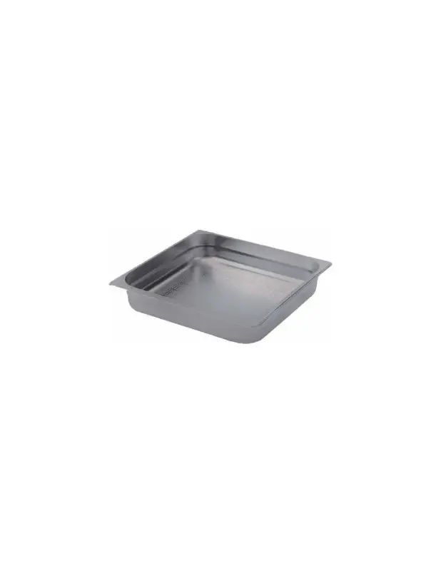 Commander Maintenant BAC GASTRO INOX GN2/1 PR.150MM PERFOREL (en mm) : 530 – P (en mm) : 650 H (en mm) : 150