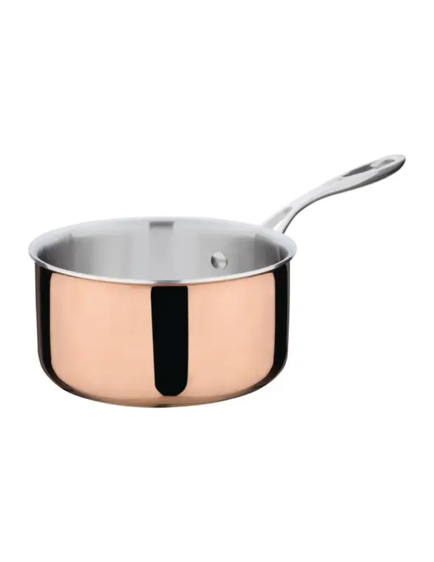 Promotion Saisonnière Casserole en cuivre 3 couches induction Vogue 180mm