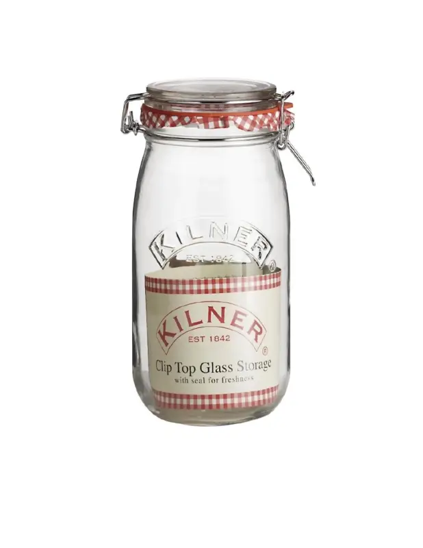 Bocal à conserves avec clip Kilner 2L Dernière Chance