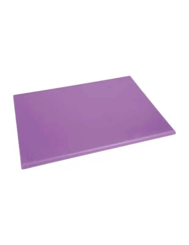 Authentique Planche à découper haute densité Hygiplas violette600x450x25mm