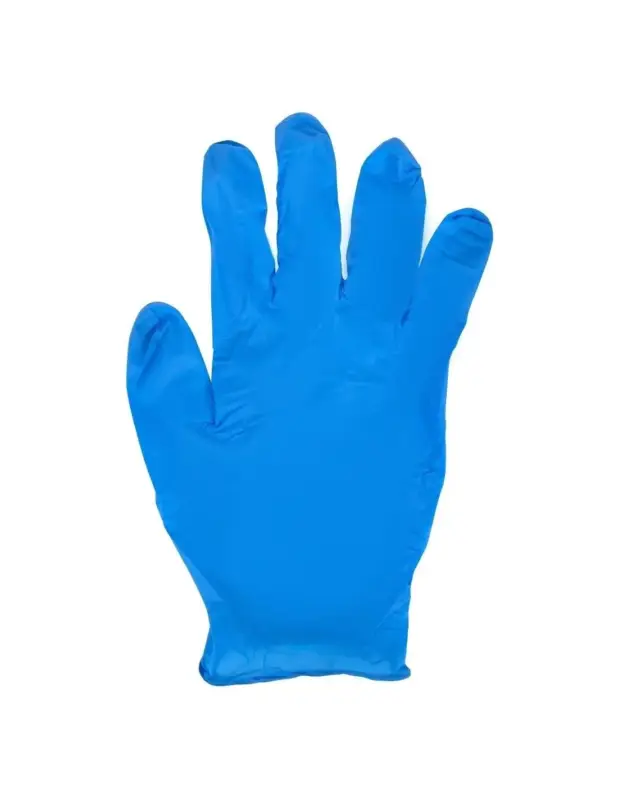 Gants en nitrile non poudrés bleus S (Lot de 100) Nouvelle Collection