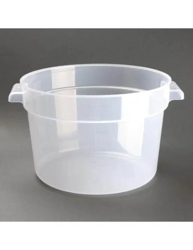 Conteneur alimentaire rond en polypropylène Vogue 10L Offre Du Jour