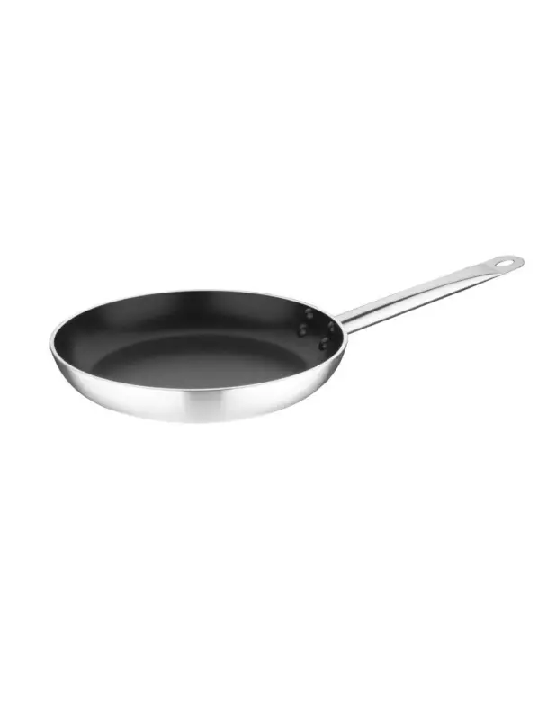 Poêle antiadhésive induction en aluminium et téflon Vogue 300mm Affaire À Saisir