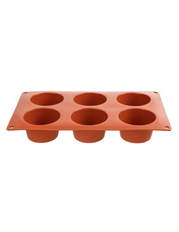 Acheter Direct Plaque 6 muffins en silicone Pavoni Formaflex