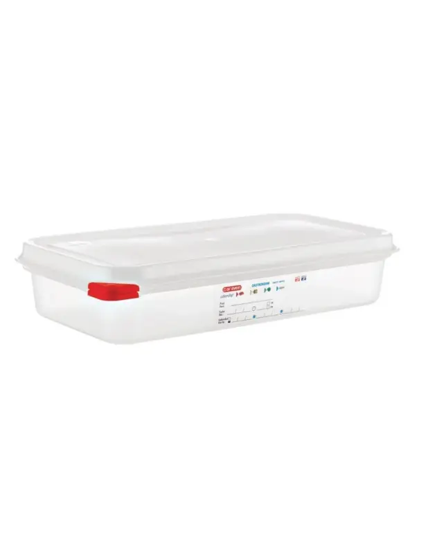 Promotion Saisonnière Boîte alimentaire GN1/3Araven 2,5L (Lot de 4)