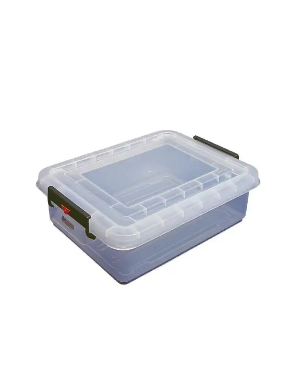 Conteneur alimentaire en polypropylène avec clips de couleur Araven 40L Commander Vite