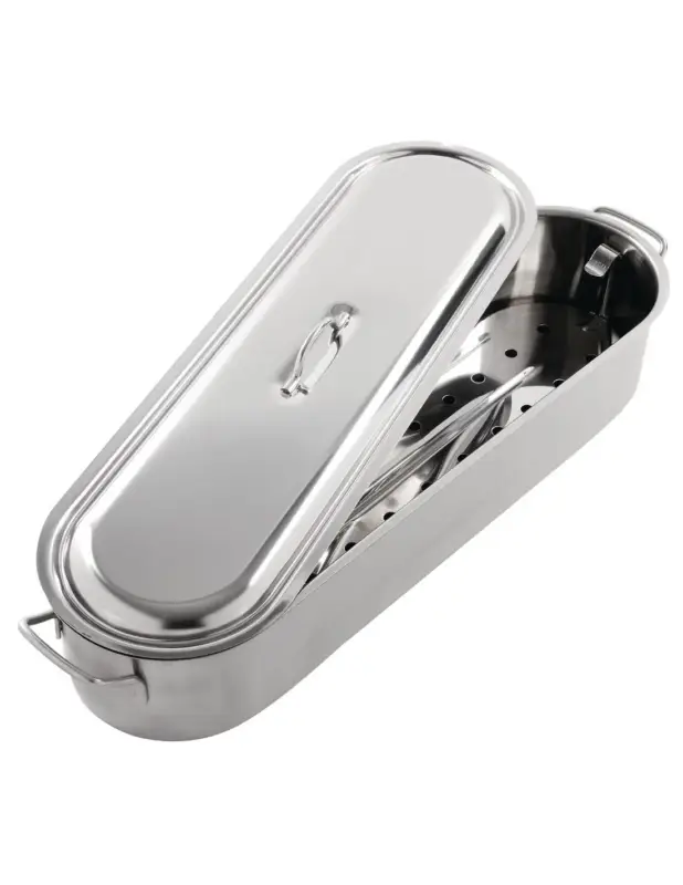 Poissonnière inox KitchenCraft 50 cm Populaire