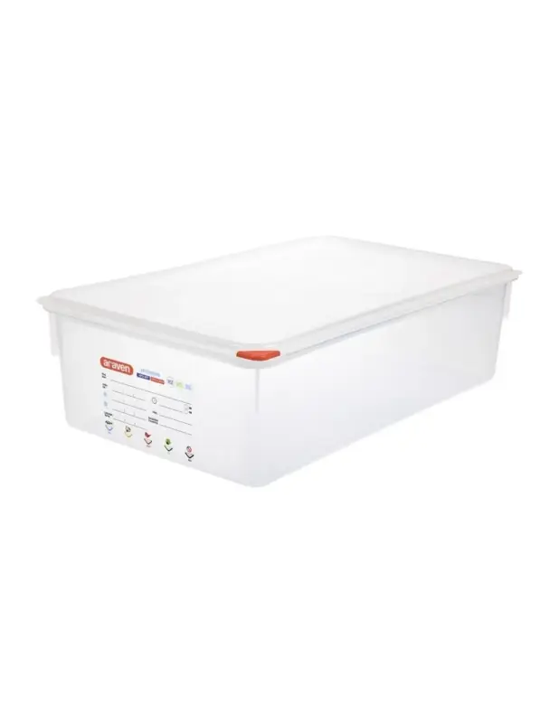 Jusqu’à Épuisement Des Stocks Boîte alimentaire GN1/1 Araven 21L (Lot de 4)