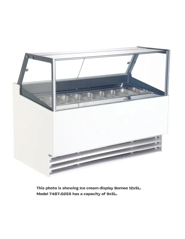 VITRINE À CREME GLACÉE PHUKET 9X5L Commander Maintenant