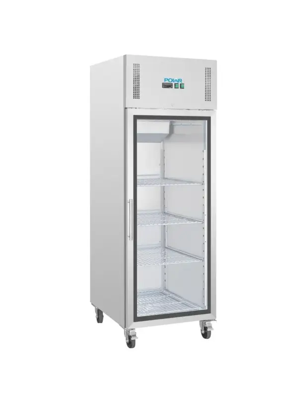 Nouvelle Collection Vitrine réfrigérée positive simple GN 2/1 Polar Série G