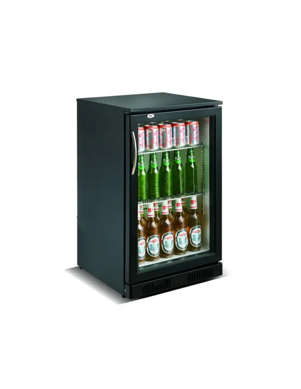 Promotion Saisonnière ARRIÈRE BAR RÉFRIGÉRÉE NOIR 1 PORTE