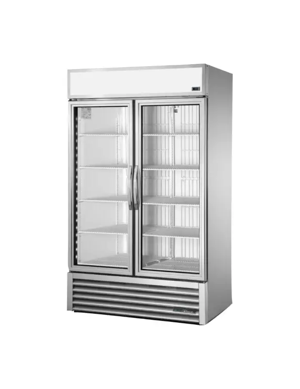 Vitrine réfrigérée négative libre service 2 portes True GDM-43F-HC~TSL01 ALU Prix Cassé