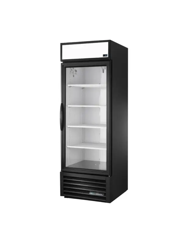 Vitrine positive libre service 1 porte coulissante True GDM-23-HC-TSL01 ALU Bon Marché