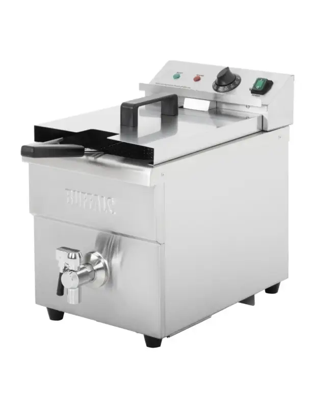 Friteuse induction cuve simple Buffalo 3kW Authentique