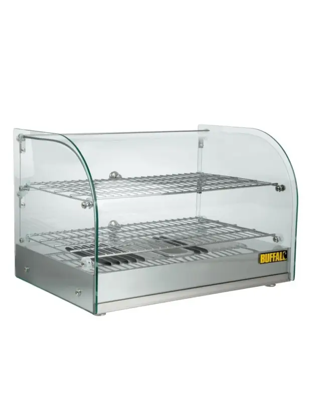 Vitrine chauffante de comptoir Buffalo 554mm Petit Prix