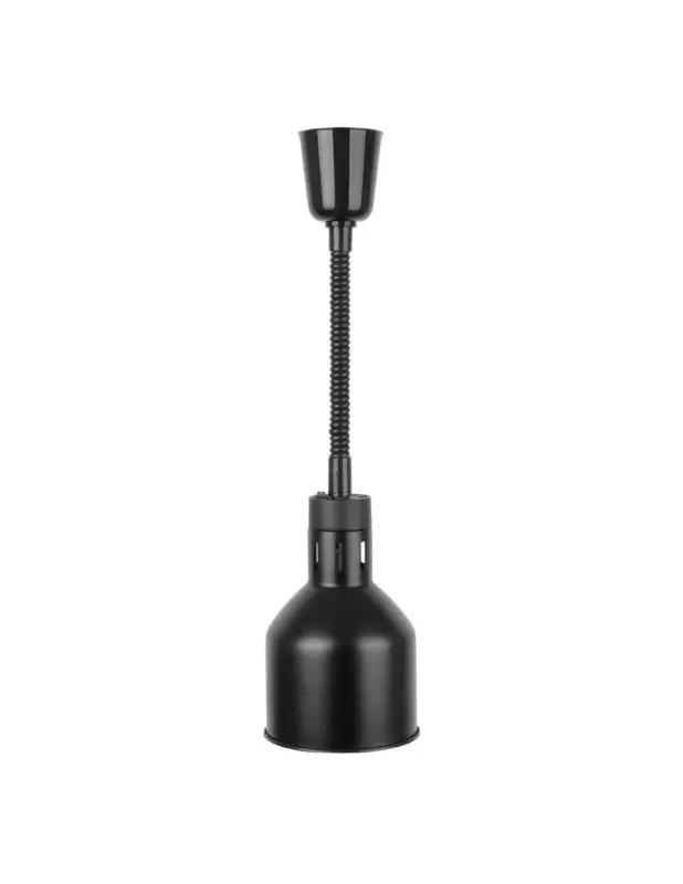 Lampe chauffante rétractable Buffalo finition noir mat Offre Limitée