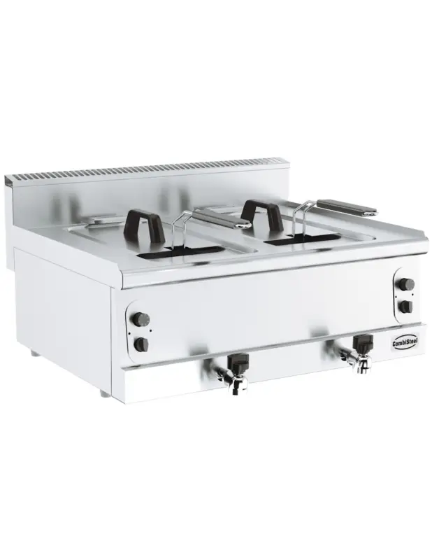 BASE 600 FRITEUSE A GAZ. 2X8L**ATTENTION, LARGEUR 800MM** Soldes