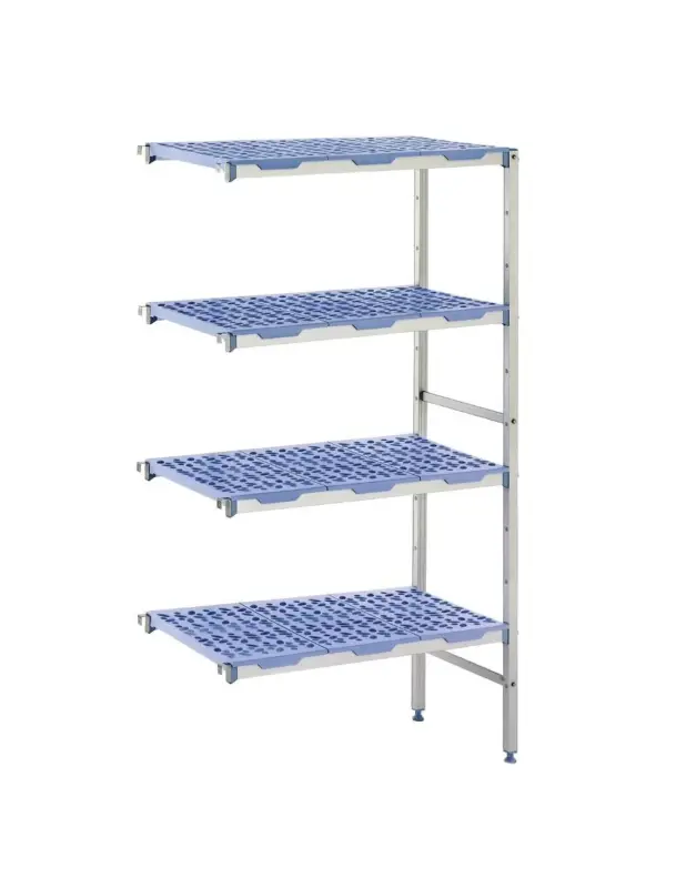 Prix Cassé Rayonnage modulaire en angle 4 niveaux Tournus 400 x 1251mm