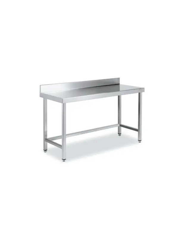 Marque TABLE INOX SOUDEE ADOSSEEL (en mm) : 800 - L (en mm) : 600 H (en mm) : 850