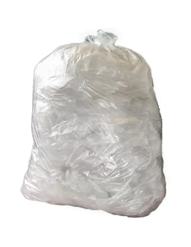 Meilleur Choix Sacs poubelle recyclés transparents Jantex utilisation intensive 18kg 120L (lot de 200)