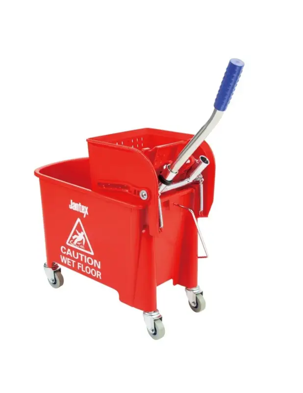 Prix Réduit Seau essoreur Jantex Kentucky rouge 20L
