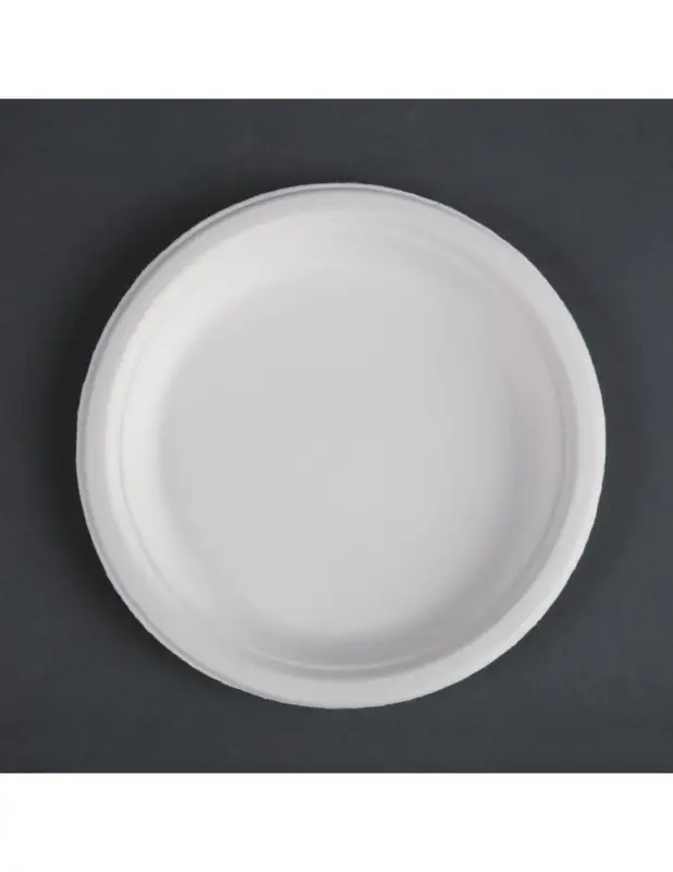 Nouvel Arrivage Assiettes en bagasse compostables Fiesta Compostable 17,9 cm (x50)