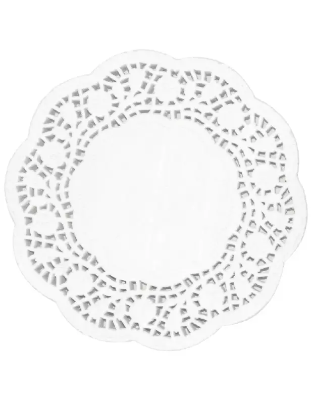 Dernière Chance Napperons ronds en papier Olympia 100mm (Lot de 250)