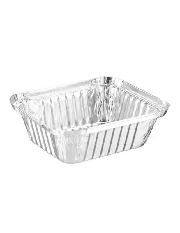 Acheter En Ligne Barquettes rectangulaires aluminium Fiesta Recyclable 450ml (lot de 500)