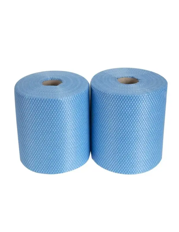 Vente Flash Rouleaux de chiffons de nettoyage antibactériens EcoTech Envirolite Super bleus (lot de 2 x 500)