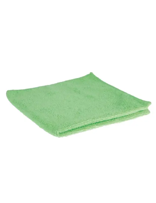 Chiffons microfibres Jantex verts (Lot de 5) Prix Promo