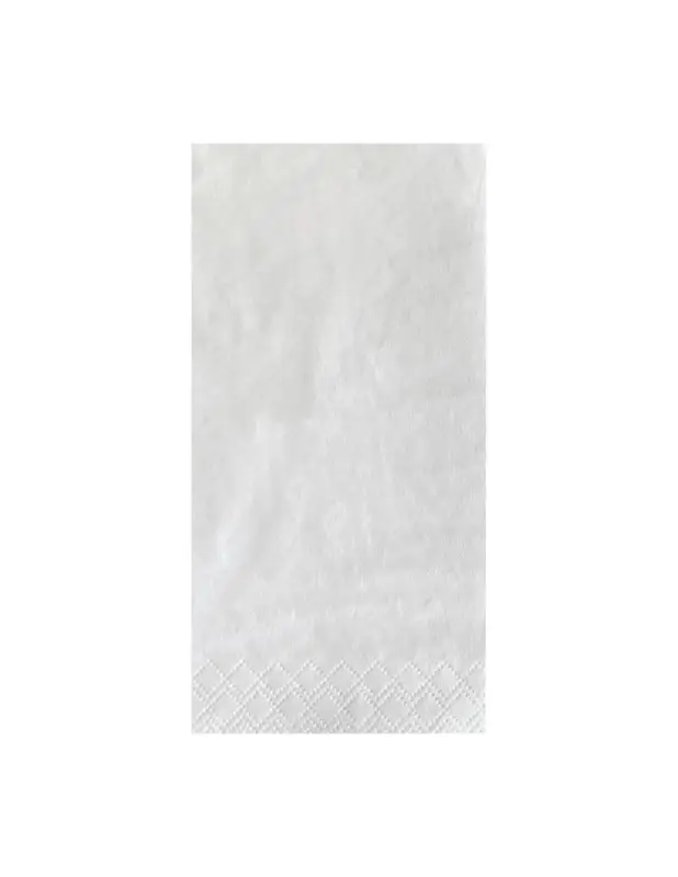 Serviettes de table blanches Fasana 400mm pliage 1/8 (lot de 1000) Prix Choc