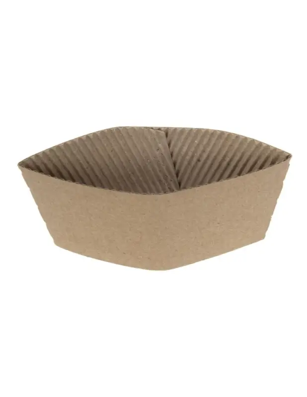 Bagues anti chaleur pour gobelets 227ml x1000 Certifié
