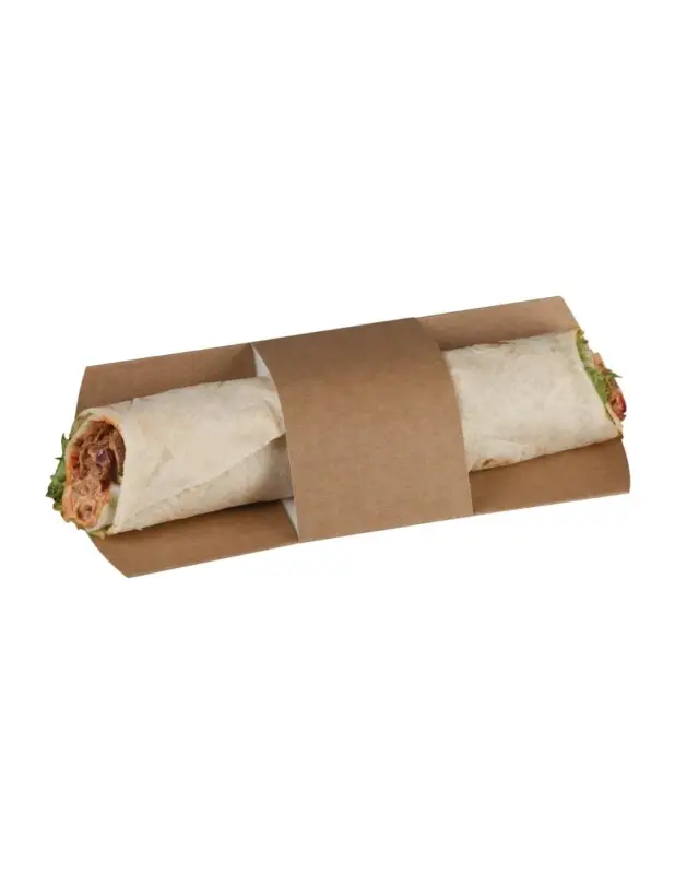 Promotion Etuis à tortilla kraft compostables Colpac (lot de 1000)