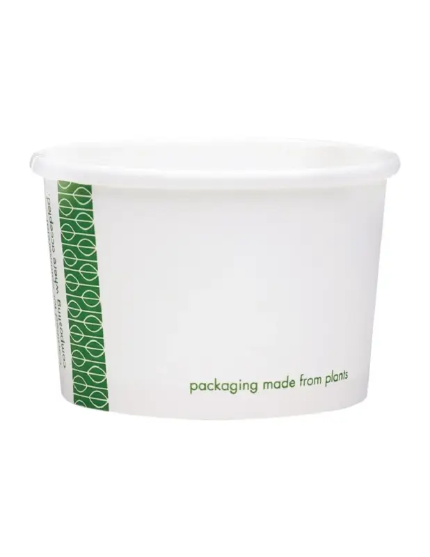 Paiement Sécurisé Pots pour aliments chauds compostables Vegware 110ml (Lot de 1000)