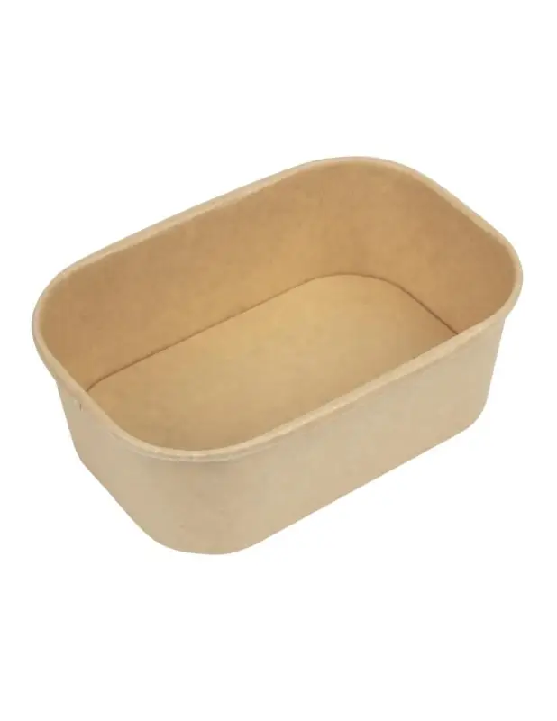 Authentique Barquettes alimentaires micro-ondables recyclables Colpac Stagione 750ml (lot de 300)