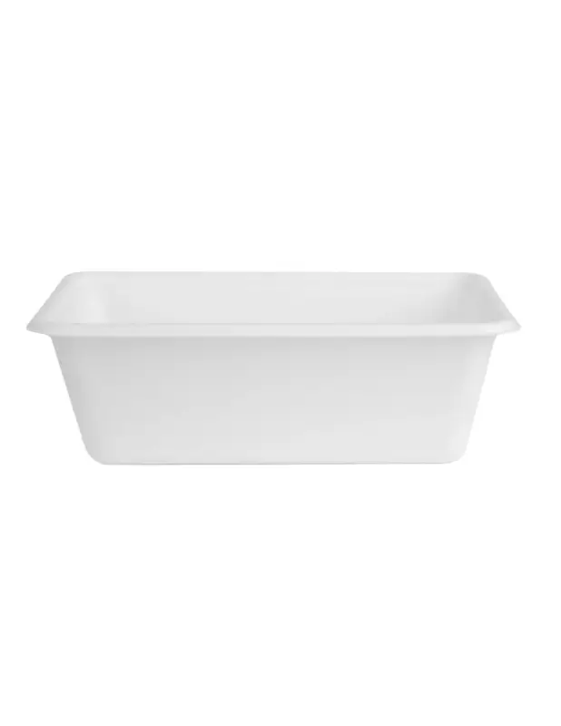 Commande En Gros Barquettes alimentaires en bagasse Fiesta Compostable 800ml (lot de 100)