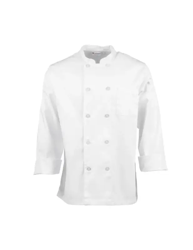 Veste de cuisine mixte Le Mans Chef Works blanche L Réduction