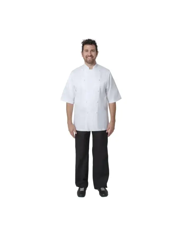 Veste chef unisexe Chef Works Executive Capri blanche EU56 Quantité Limitée
