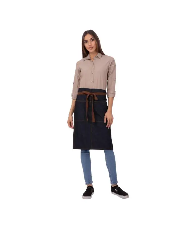 Must-Have Tablier serveur Chef Works Urban Memphis bleu
