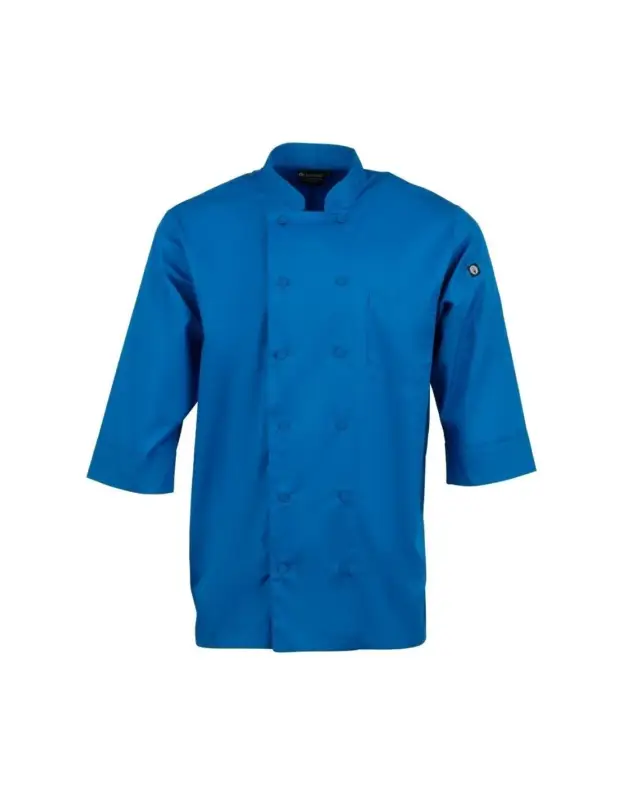 Affaire À Saisir Veste de cuisine mixte Chef Works bleue S