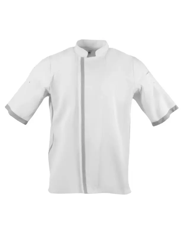 Prix Cassé Veste de cuisine blanche à manches courtes Southside XS