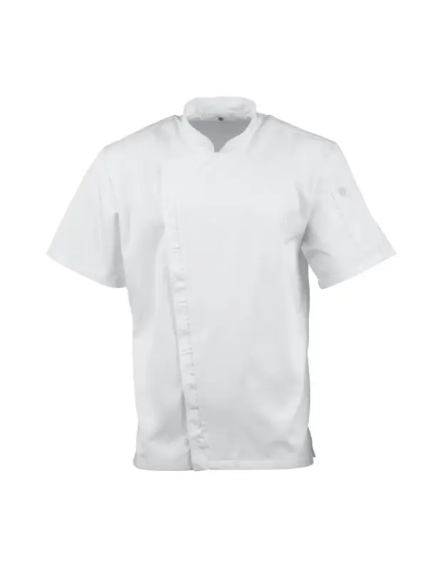 Prix Choc Veste de cuisinier à manches courtes Chef Works Cannes XXL