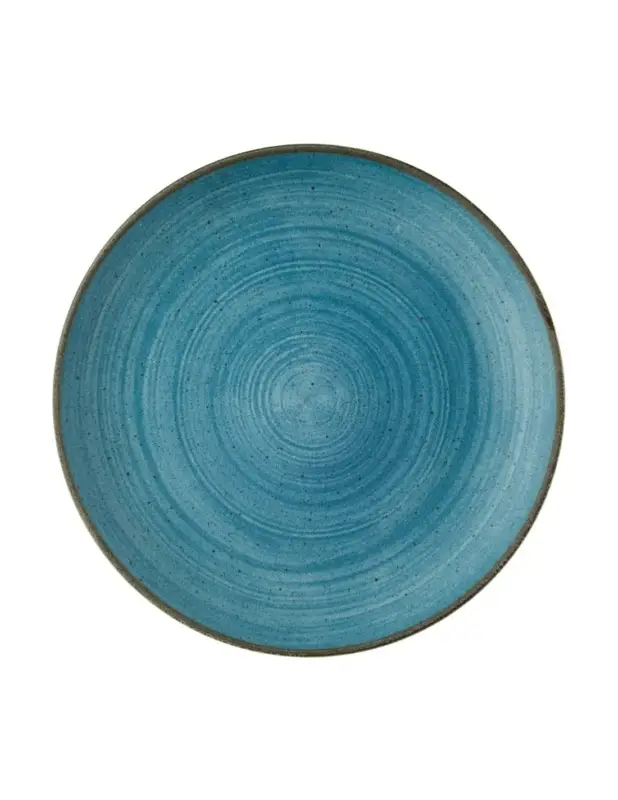 Assiettes rondes Churchill Stonecast Raw Evolve Teal 260mm (Lot de 12) Prix Choc