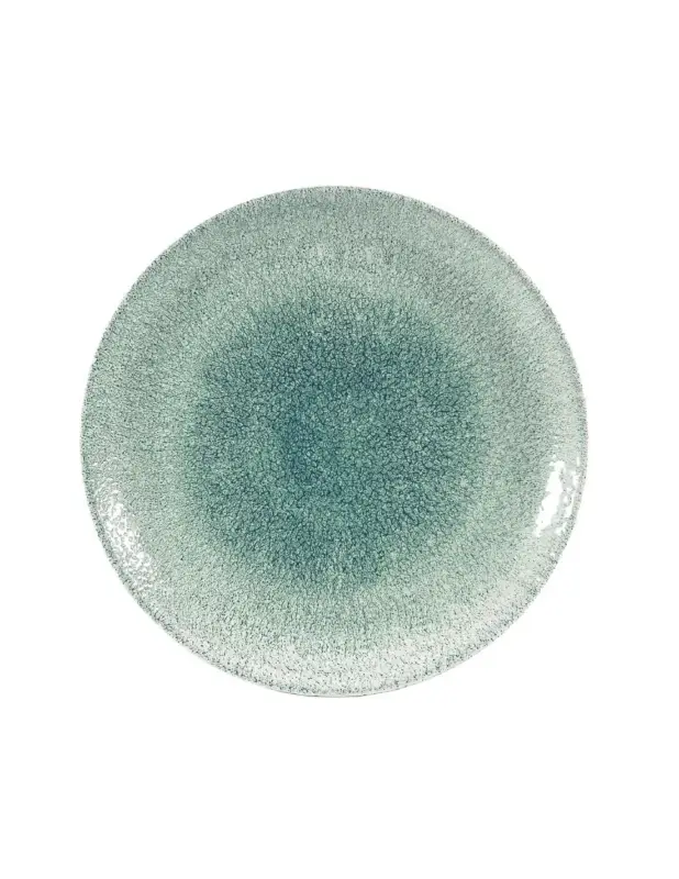 Assiettes rondes Churchill Studio Prints Raku Jade Green 288mm (Lot de 12) Satisfait Ou Remboursé