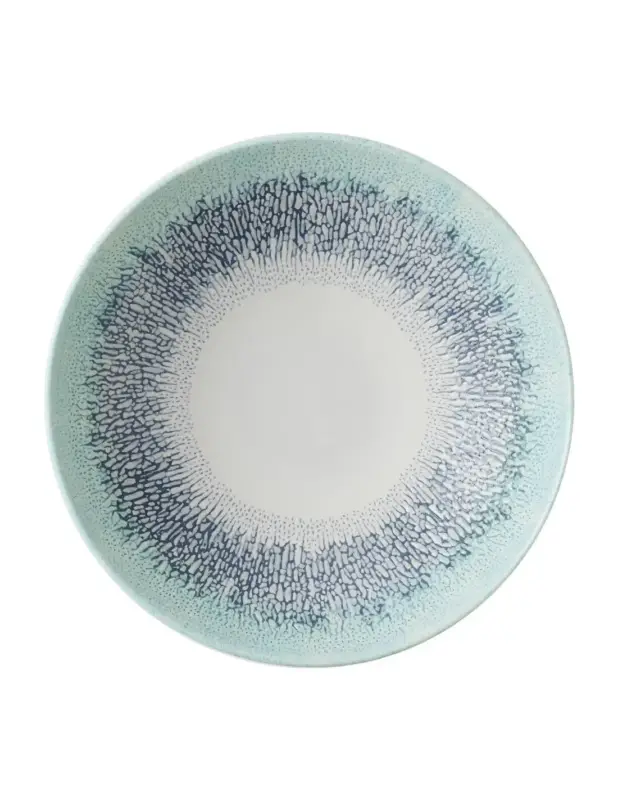 Assiettes coupes rondes Churchill Studio Prints Fusion Blue 182mm (Lot de 12) Remise