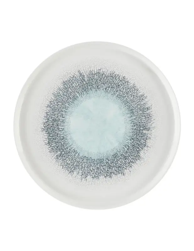 Assiettes avec rebord Churchill Studio Prints Fusion Aquamarine 260mm (Lot de 6) Certifié