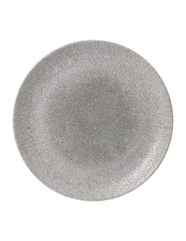 Assiettes rondes Churchill Raku Evolve Jasper Grey 288mm (Lot de 12) Nouvelle Collection