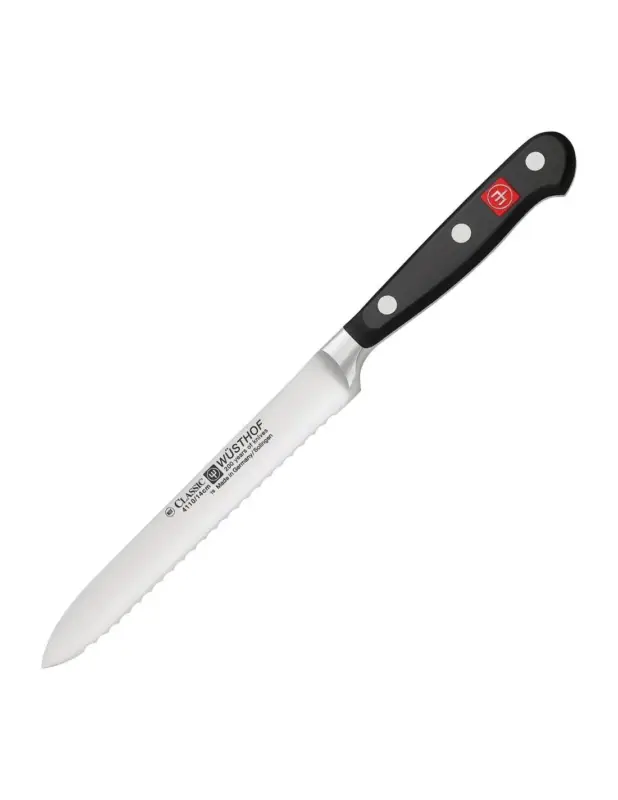 Acheter Direct Couteau utilitaire dentelé Wusthof Classic 249mm