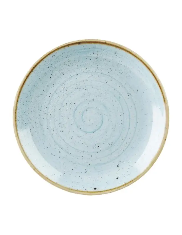 Usine Directe Assiettes rondes Churchill Stonecast Duck Egg Evolve 304mm (Lot de 6)
